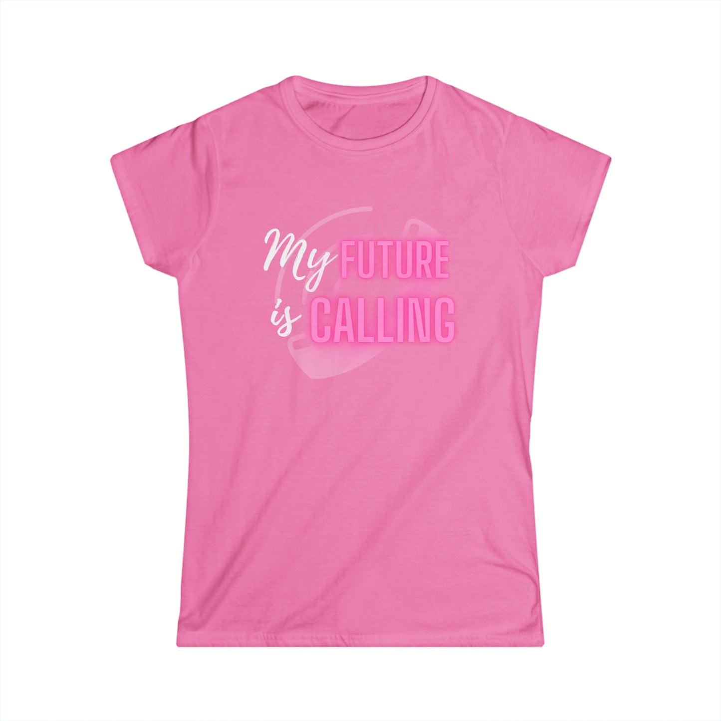 "My Future Is Calling" Ladies' V-Neck T-Shirt