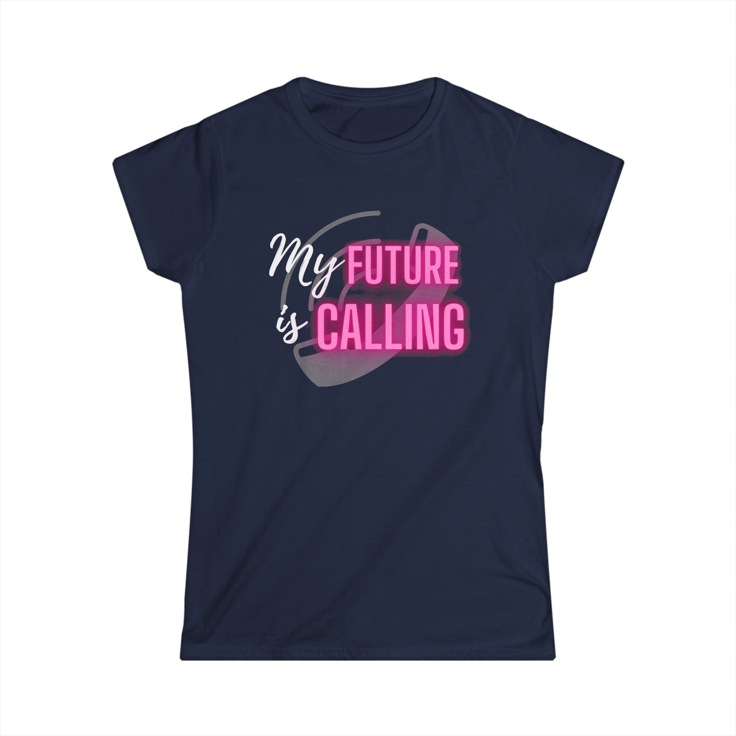 "My Future Is Calling" Ladies' V-Neck T-Shirt