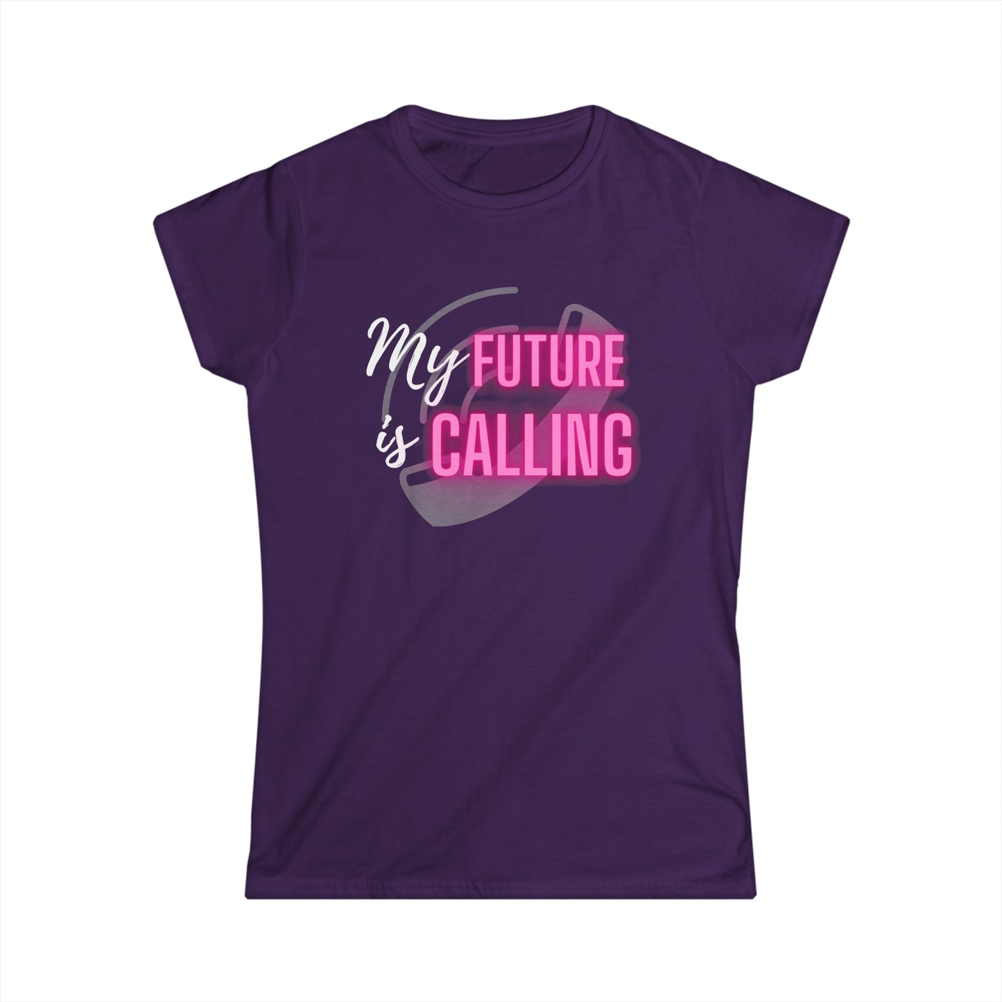 "My Future Is Calling" Ladies' V-Neck T-Shirt