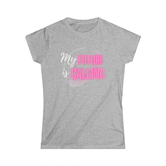 "My Future Is Calling" Ladies' V-Neck T-Shirt