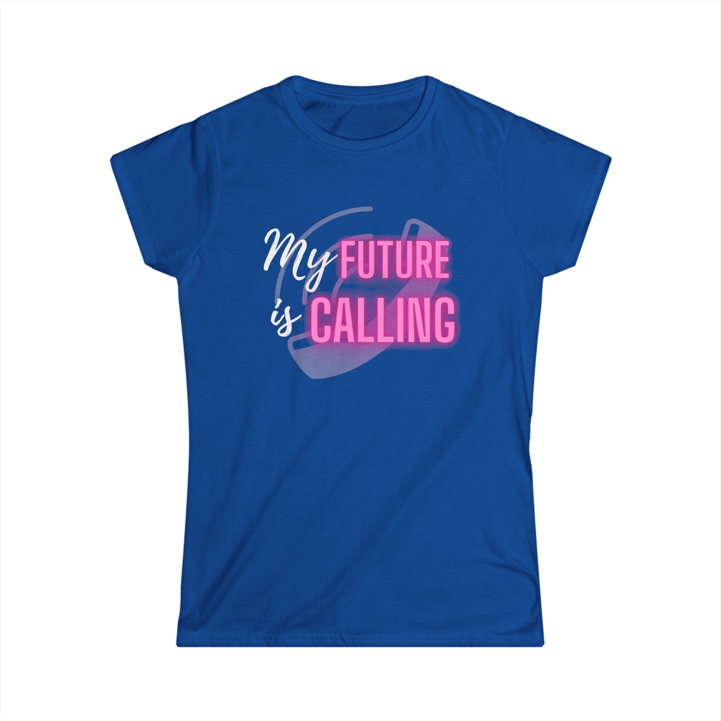 "My Future Is Calling" Ladies' V-Neck T-Shirt