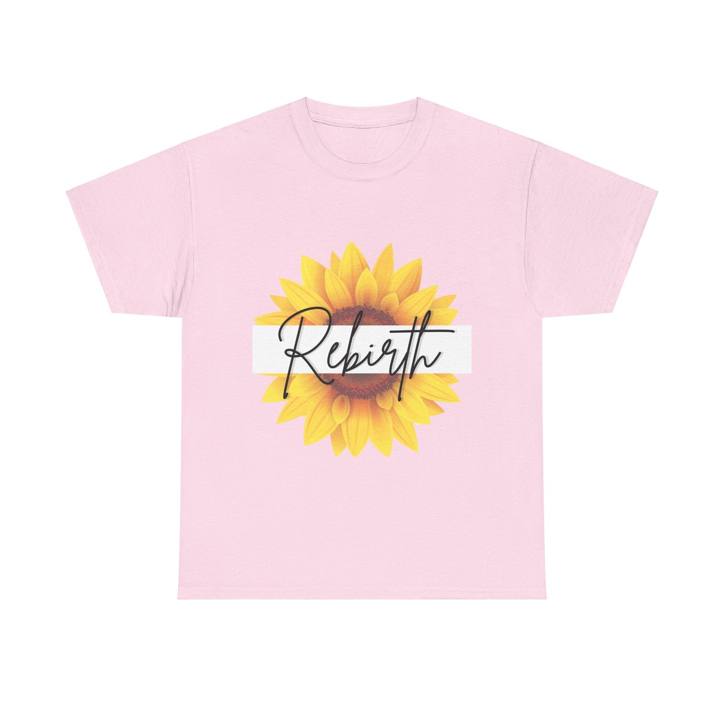 "Rebirth" Sunflower Unisex Heavy Cotton Tee