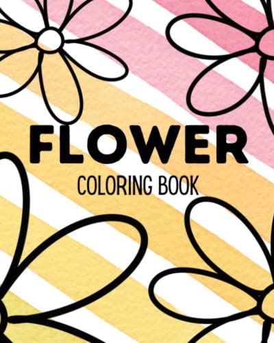 Flower Power: Coloring Book